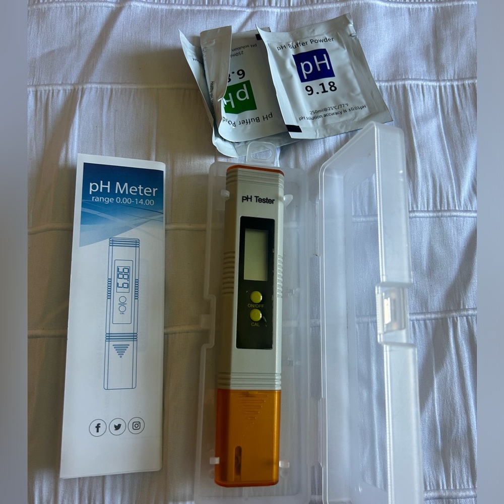 pH tester meter. Never used no damage.